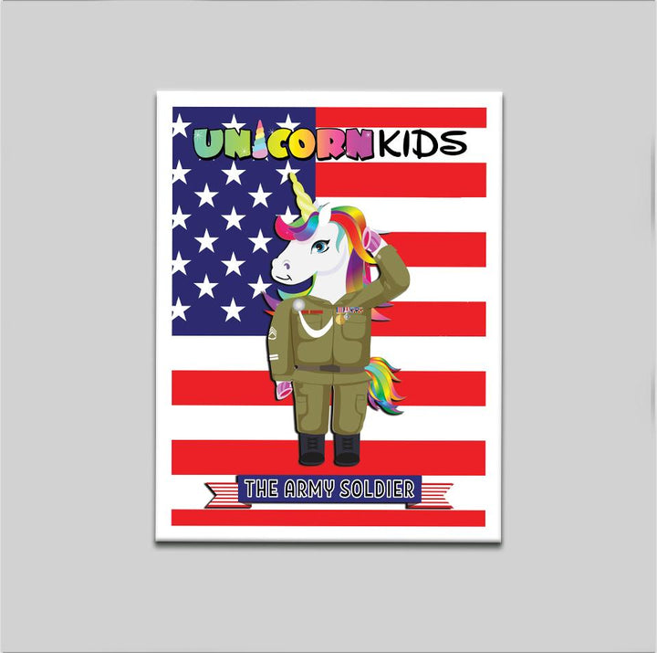 Army Unicorn - Kidspiration Art