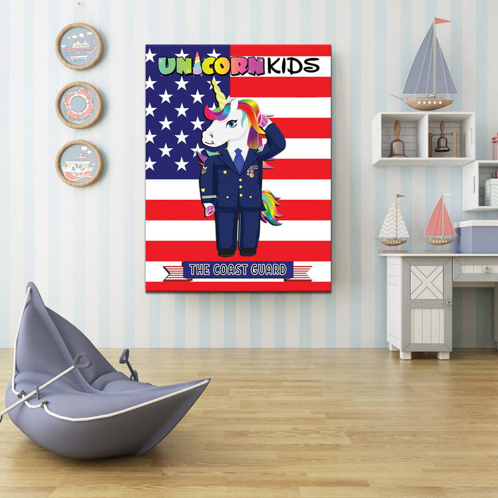Coast Guard Unicorn - Kidspiration Art