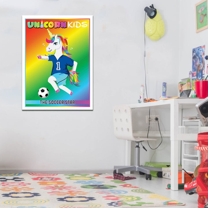 Soccer Unicorn - Kidspiration Art