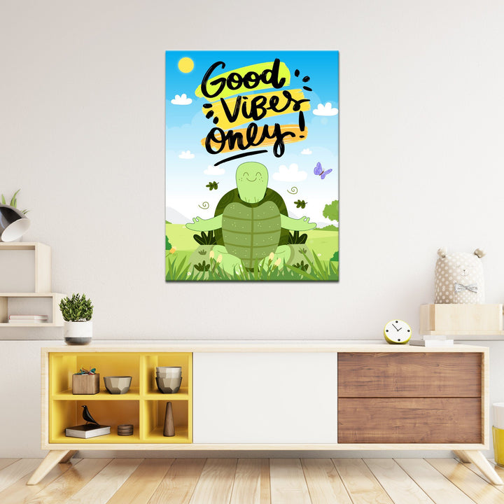 Vibey Turtle - Kidspiration Art